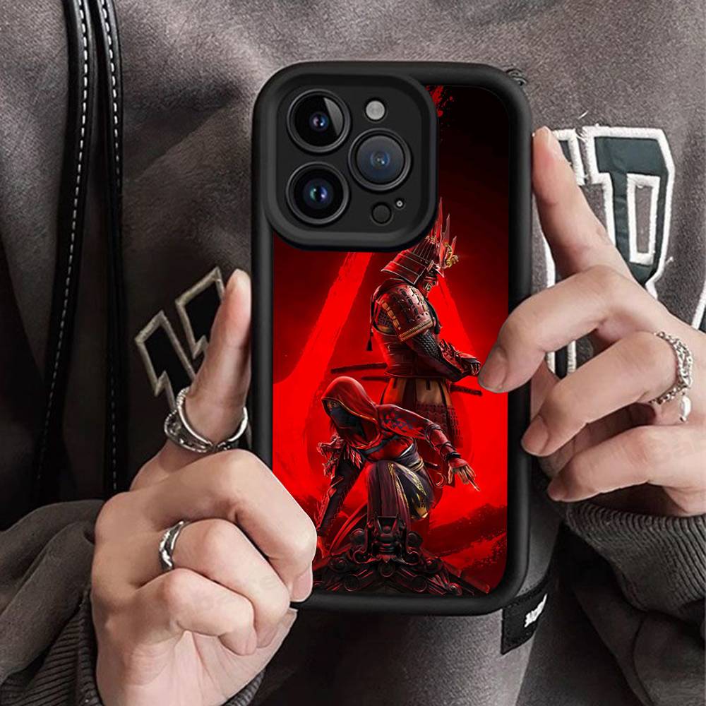 Смешной Чехол для Телефона из Силикона 'A-Assassins Game C-Creed' для iPhone 17 Pro Max 16 15 14 13 12 11 Plus 17 Air