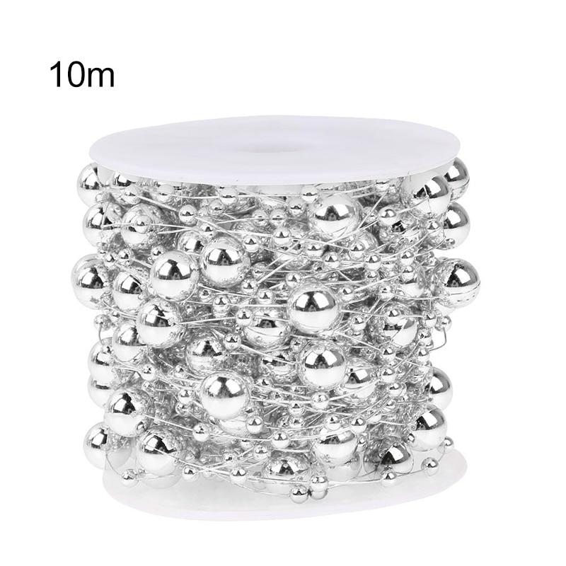 10 метров Рождественская гирлянда из бисера Гирлянда из бисера для рождественской елки Праздничное украшение Домашний декор AVE