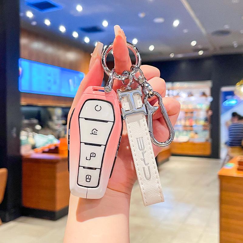 Чехлы для ключей автомобиля BYD для Han, Qin Plus DMI, Song Pro, Song L, Tang, Yuan, Destroyer 05, Seagull, Dolphin