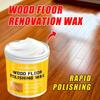 Furniture and Floor Wood Wax Oil-Floor Polish|Quick Application with Sponge Polish Cream|Restores and Protects Moisture