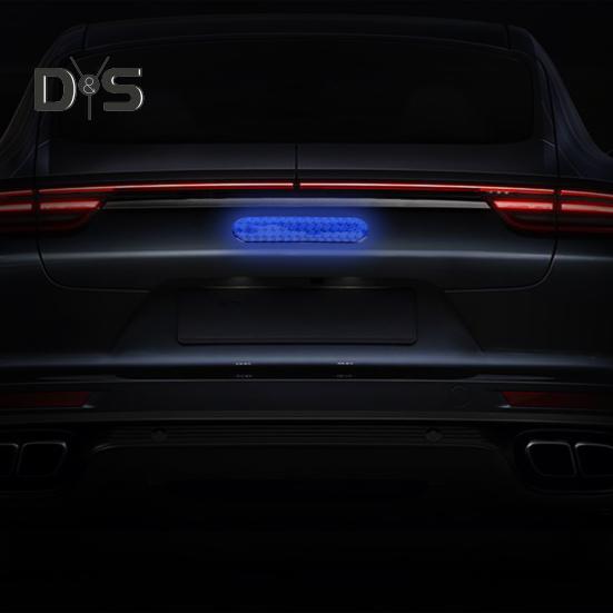 4 шт./компл. автомобильная светоотражающая наклейка 3D эпоксидная самоклеящаяся атмосферостойкая высокая яркость предупреждение о безопасности авто наклейка на дверь автомобильные принадлежности