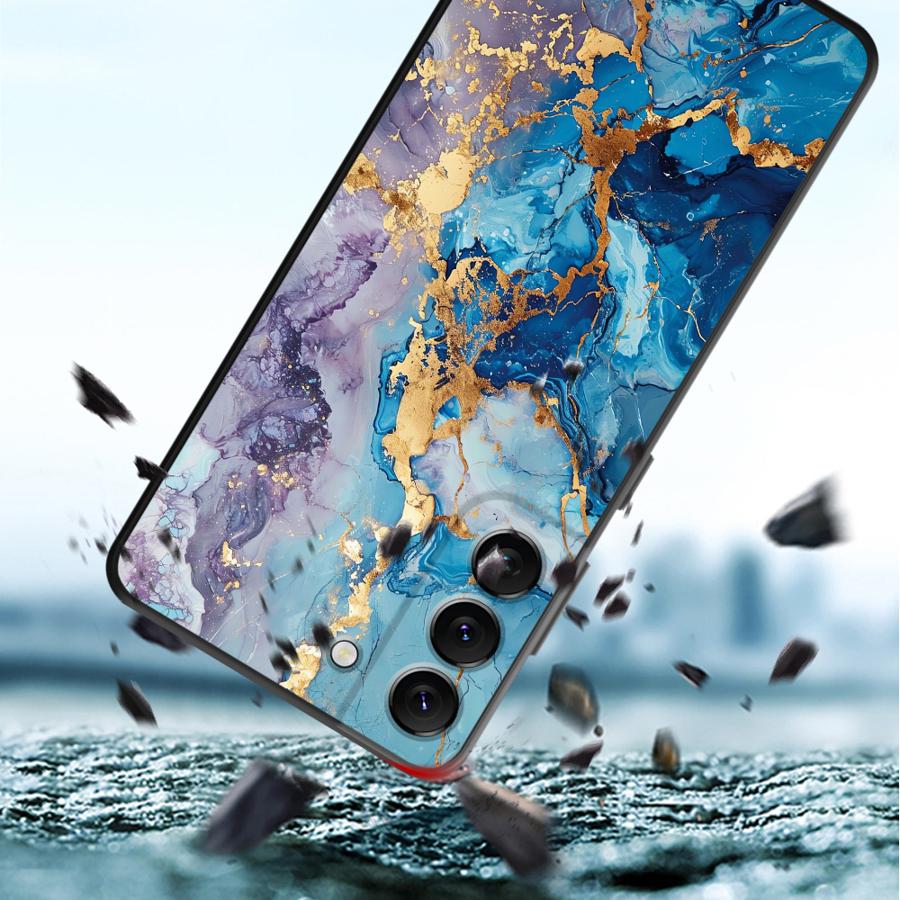 Цветной Мраморный Чехол для Телефона для Samsung Galaxy A57 A26 A32 A24 A37 A22 A55 A23 A25 A73 A51 A53 A35 A52 A36 A72 A71