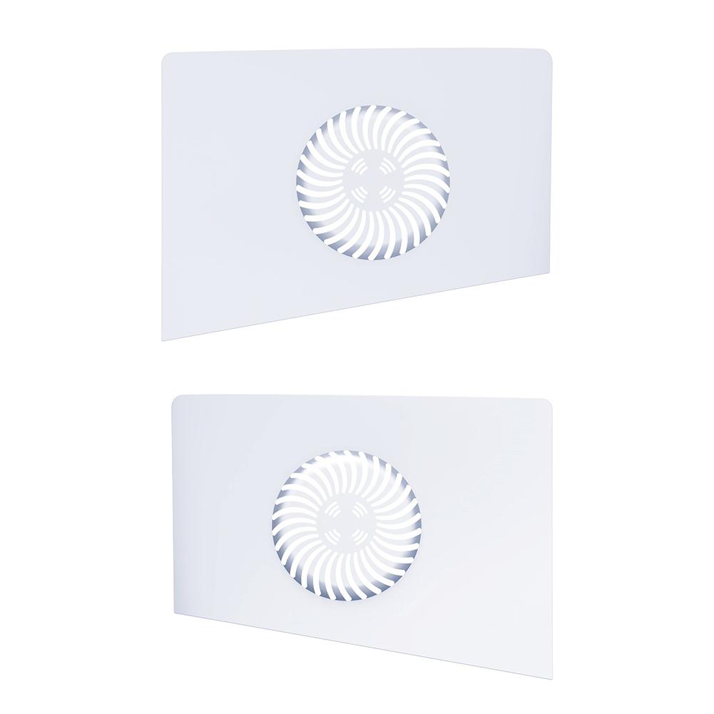 Faceplate with Cooling Vent for Playstation 5 Slim Disc Digital Edition PS5 Slim Console Face Plates Cover ABS Replacement Shell