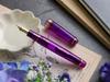 WANCHER Limited Edition SAILOR Original Professional Gear Transparent Lavender 21K Gold Fountain Pen Special Extra [WANCHER Edition] (EF Fine)