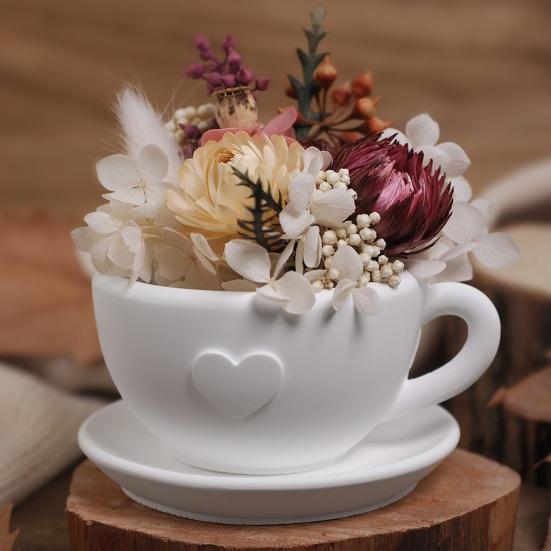 Silicone Coffee Cup Molds Candle Holder DIY Casting Mold for Concrete Tea