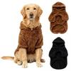 Флисовый материал Одежда для собак Мягкая одежда для питомцев Уютная толстовка для собак Зимний сезон для средних и крупных собак