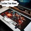 Custom Name Mouse pad Space Explorer Adventure Mouse Pad Desk Mat, Non-Slip Rubber Backer Pad For Computer Notebook Gaming Mouse Pad Birthday Gift