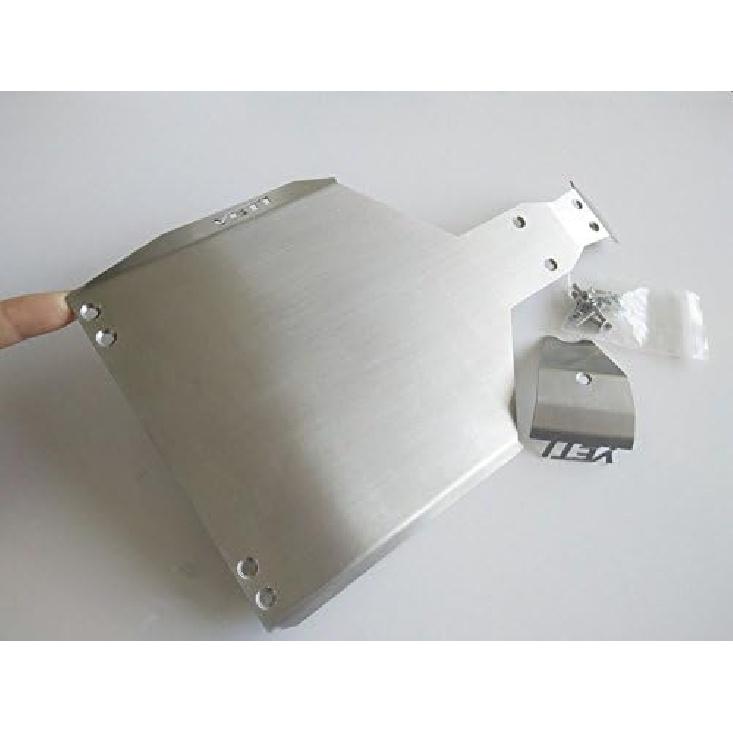Stainless Steel Chassis Protector Guard Rear Axle Skid Plate (2pcs) for Axial 1/10 YETI 90025 90026 90050