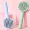 For Cats Dogs Cat Accessories Remove Hair Grooming Brush Self Cleaning Cat Brush Pet Comb