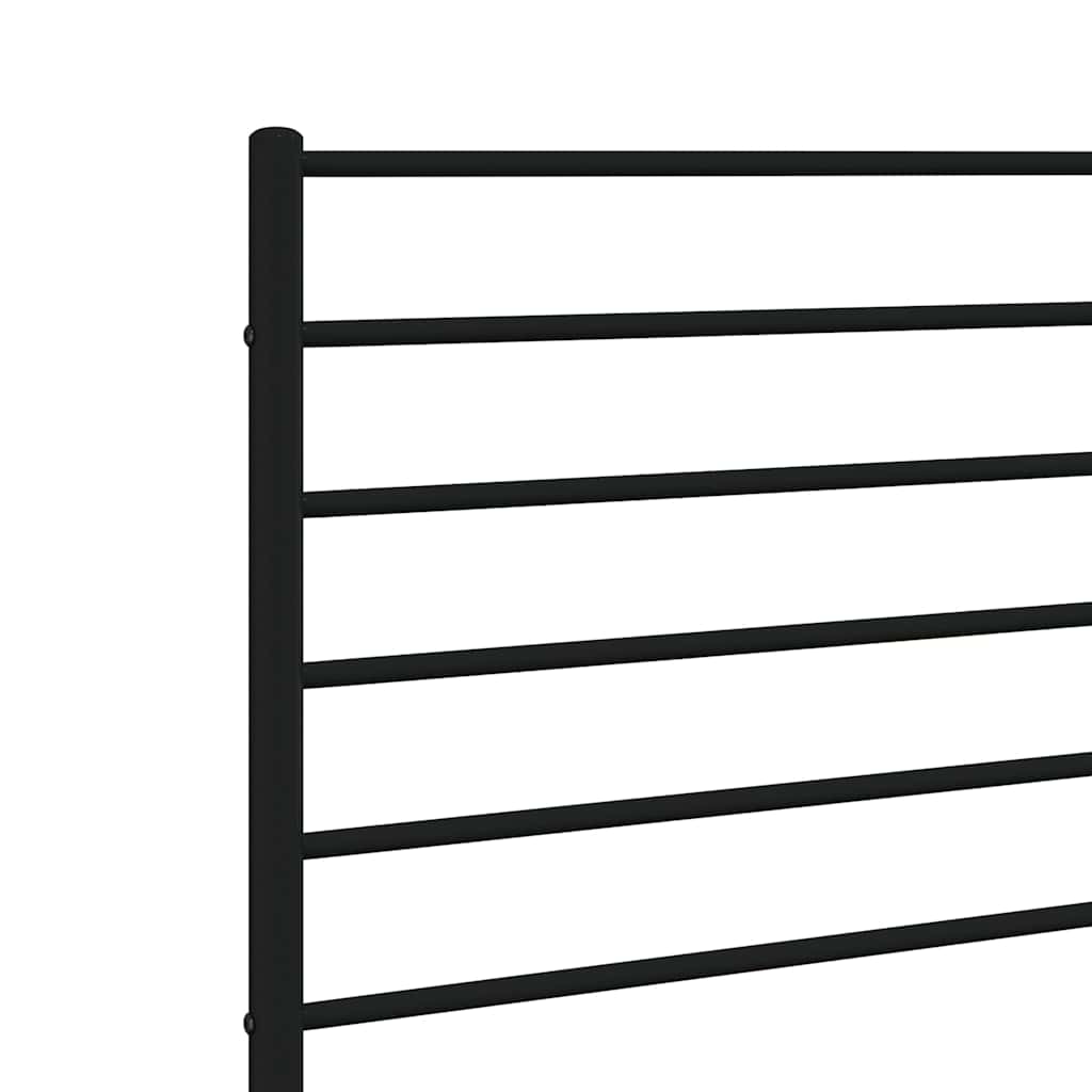 Replacement Headboard Metal Black 200 cm
