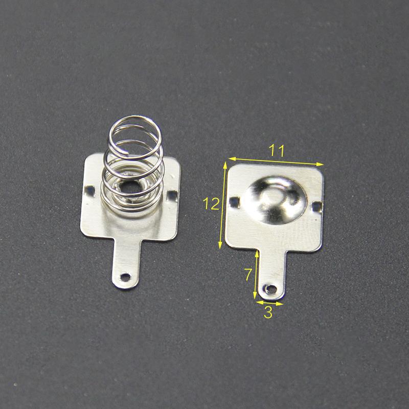 50PCS,AA Battery Shrapnel No.5 Positive And Negative Battery Spring Contact Plate Replacement,12*11/ 12*12/ 12*27.5/ 12*28MM