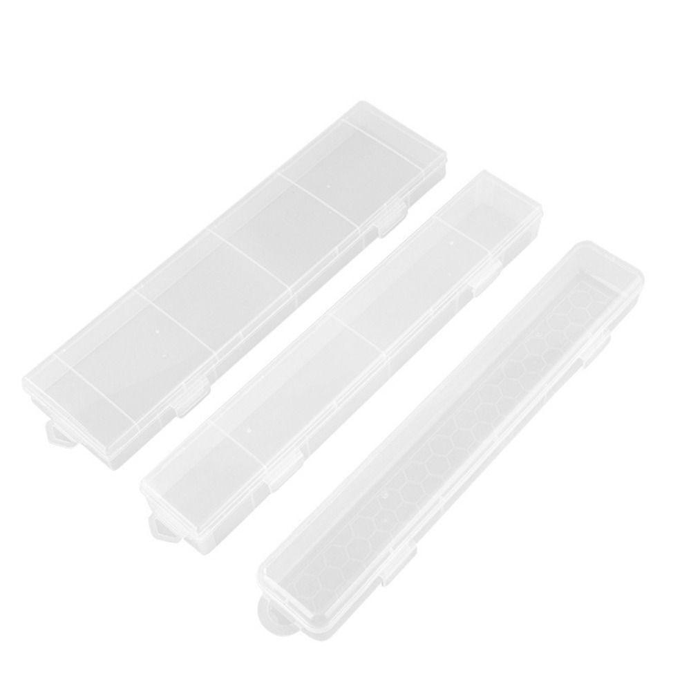 Transparent Storage Box Large Capacity Pencils Case New Pen Box Watercolour Pens