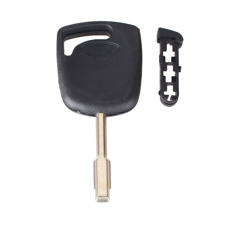 KEYYOU 10pcs Transponder Key Shell For Ford Focus Mondeo KA Jaguar XJ8 Transit Connect Fob Blank Blade Case Uncut FO21 Blade