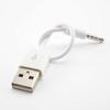 3.5mm Jack 4 Pole Male Plug Connector To USB 2.0 Type A Male Cable Adapter for Car Device MP3/MP4 Headphone