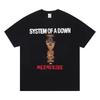 System of A Down Band Short Sleeve Tshirt World Rock Europe American Metal SOAD Fashion Casual Unisexs and Unisexs Tshirts