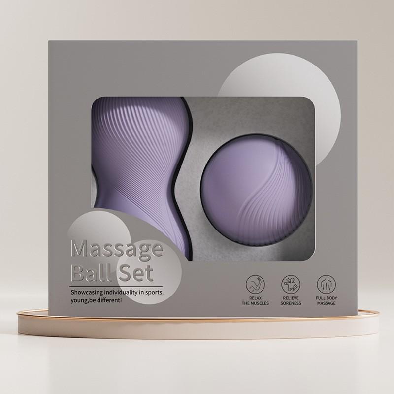 Foot Massage Ball Plantar Fasciitis Relief Shoulder Neck Back Muscle Relaxation Home Fitness Recovery Tool Food-Grade
