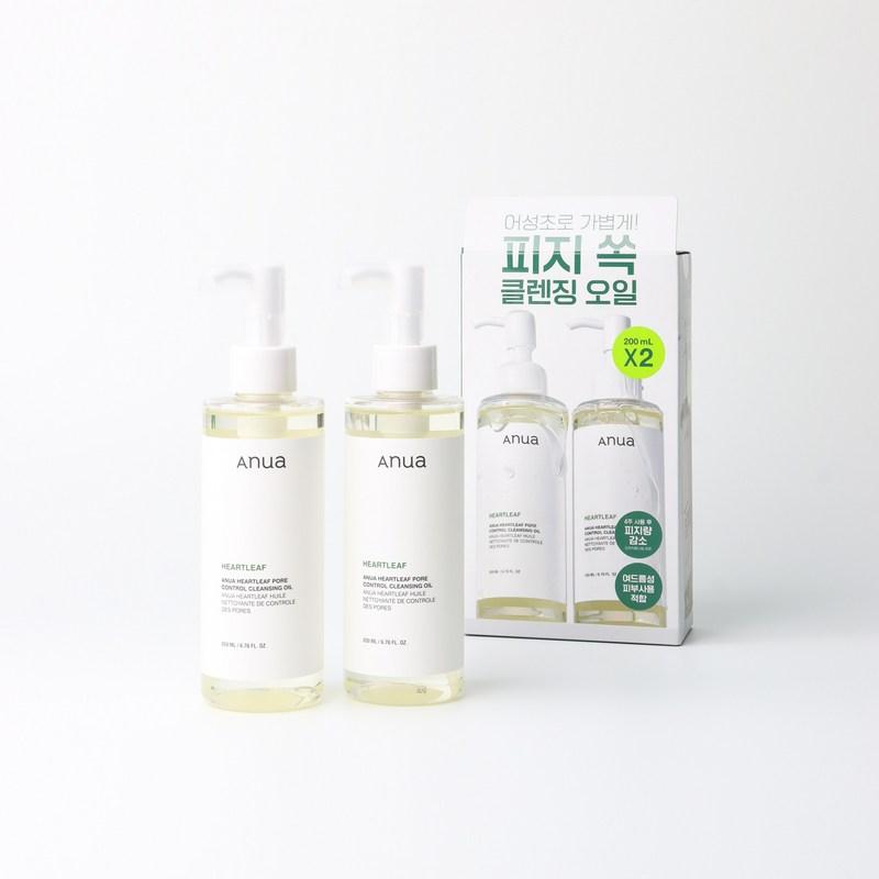 Anua Houttuynia Cordata Pore Control Cleansing Oil, 200ml, 2 pcs