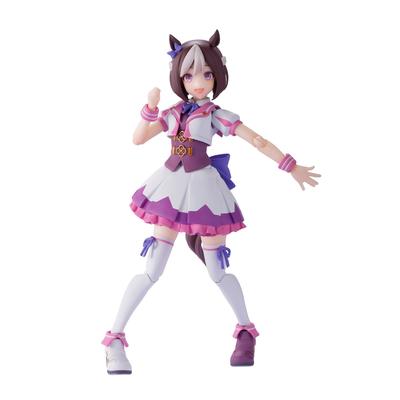 TAMASHII NATIONS С.Х.. Фигурка Figuarts Uma Musume Pretty Derby Special Week 130 мм из окрашенного ПВХ и АБС-пластика