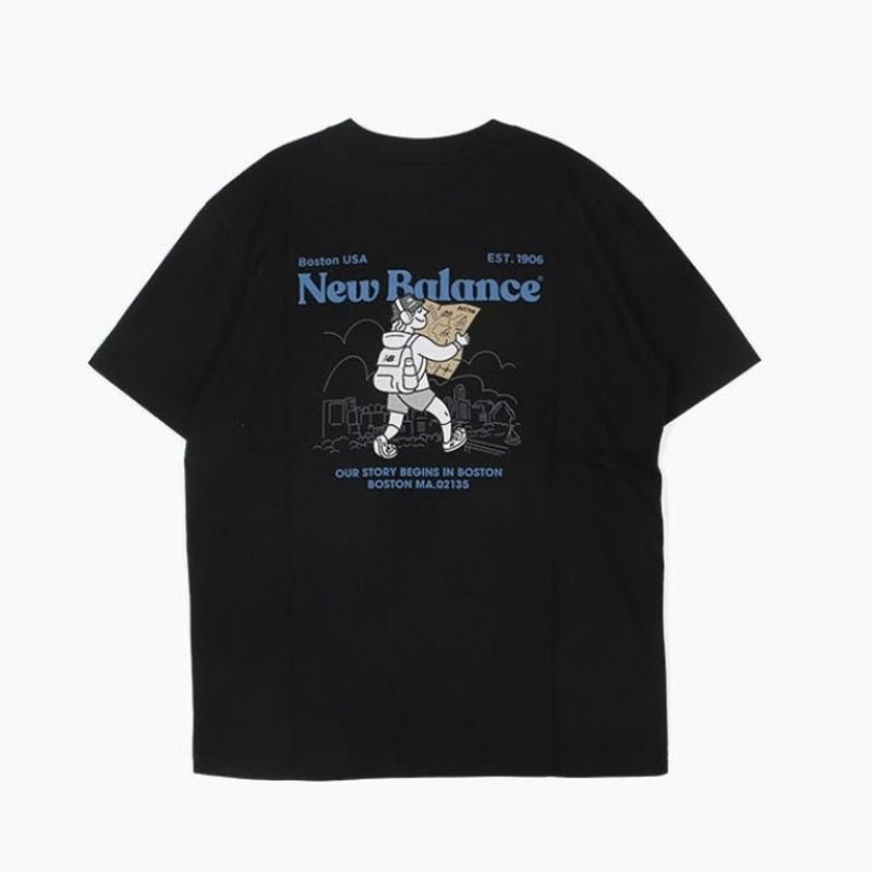 New Balance Uni Nb Travel Футболка с коротким рукавом Оверсайз Nbnefco253 19 Футболка с коротким рукавом