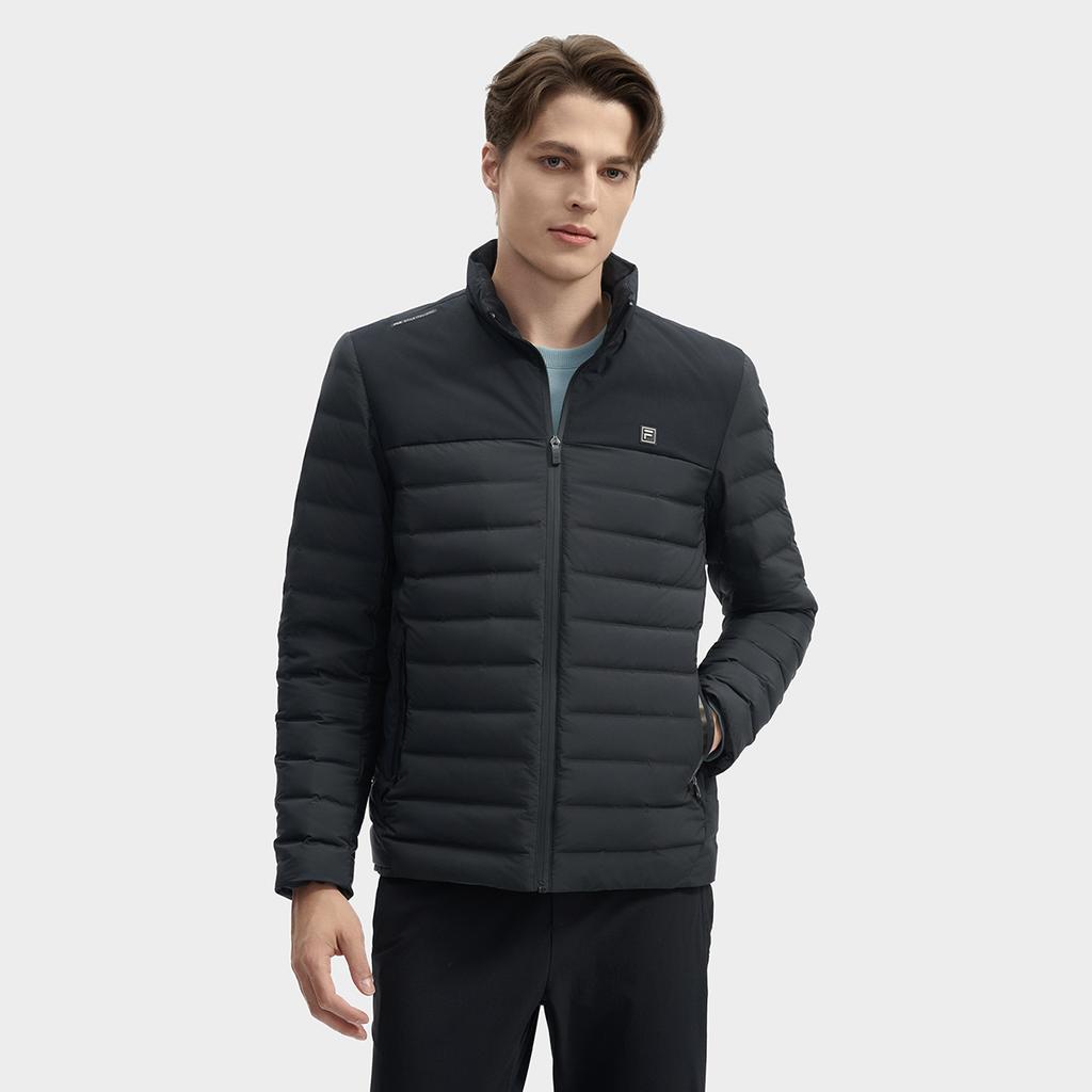 Men's Jacket FILA Down Jacket Men's Jet Black
