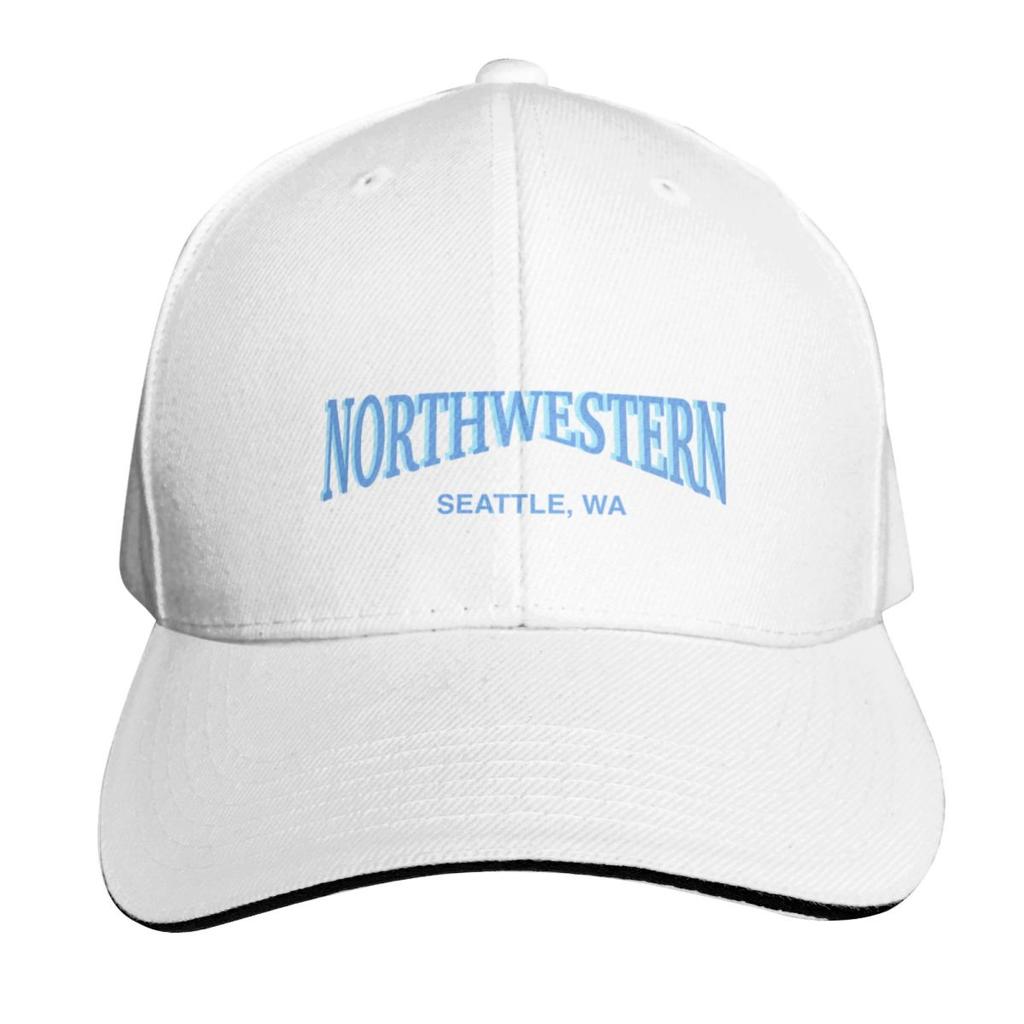 fv northwestern Baseball Cap Christmas Hat Fashion Beach golf hat genuine Uv Protection Solar Hat Womens Beach Visor Unisexs