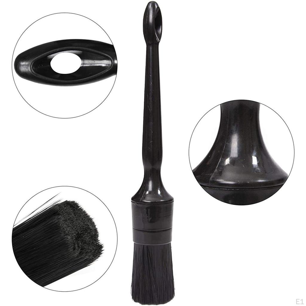 5pc Car Detailing Brush Kit Auto Wheel Set Cleaning Tool