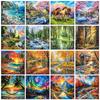 DIY Full Round/Square Drill Landscape Diamond Painting 5D Rural Scenery Home Decor Art Craft Rhinestones Cross Stitch Kit