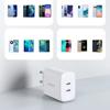 Ugreen Wall Charger 2X Usb Type C 40W Power Delivery White (10343)
