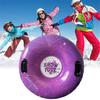 Ski Circle Inflatable Cold Resistant Leakproof Thick Great Load Bearing Snow Sled Toboggan Snow Toy Kids Adults Heavy Duty Snow Tube