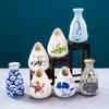 Магазин суши Сашими Тарелка Украшения Керамическая Маленькая Бутылка Сухой Лед Японская Кухня Столовые Принадлежности Ресторан Держатель Зубочистки Хранение