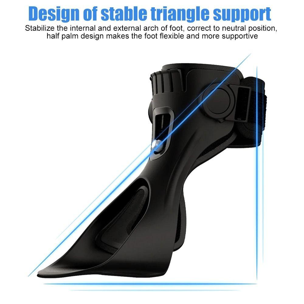Knob Adjustment Plantar Fasciitis Splint Brace Buckle Foot Drop Orthosis Foot Care