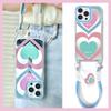 Чехол Zhitai Summer Mirror Lanyard для iPhone 12/13/14 Pro Max/15 Pro