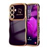 Волнистый чехол в форме сердца для Samsung Galaxy S25 S24 S23 S22 Ultra Plus S24FE A16 A56 A36 A55 A54 A15 A25 A26 A35 5G 4G Чехол