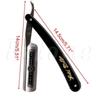 Gold Dollar 66 Shaving Straight Razor Classic Manual Barber Razors Kit Folding Knife Sharpened Preliminary