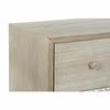 Natural White Drawer Unit Paulownia Wood Plant Leaf (80 X 42 X 80 Cm)