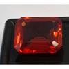 Natural Red Orange Mexican Fire Opal Emerald Cut 20-22 Ct Stunning Gemstone
