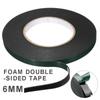 Черная суперпрочная липкая водостойкая клейкая двухсторонняя лента из пенопласта 10м