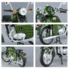 Модель мотоцикла Чехословакия Jawa250 в масштабе 1/10, литая из сплава, со звуком и светом, автоцикл, изысканные настольные украшения, подарки