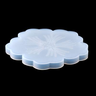 Сакура поднос для чая, силиконовая форма для подставки для DIY, формы для эпоксидной смолы, инструменты для изготовления