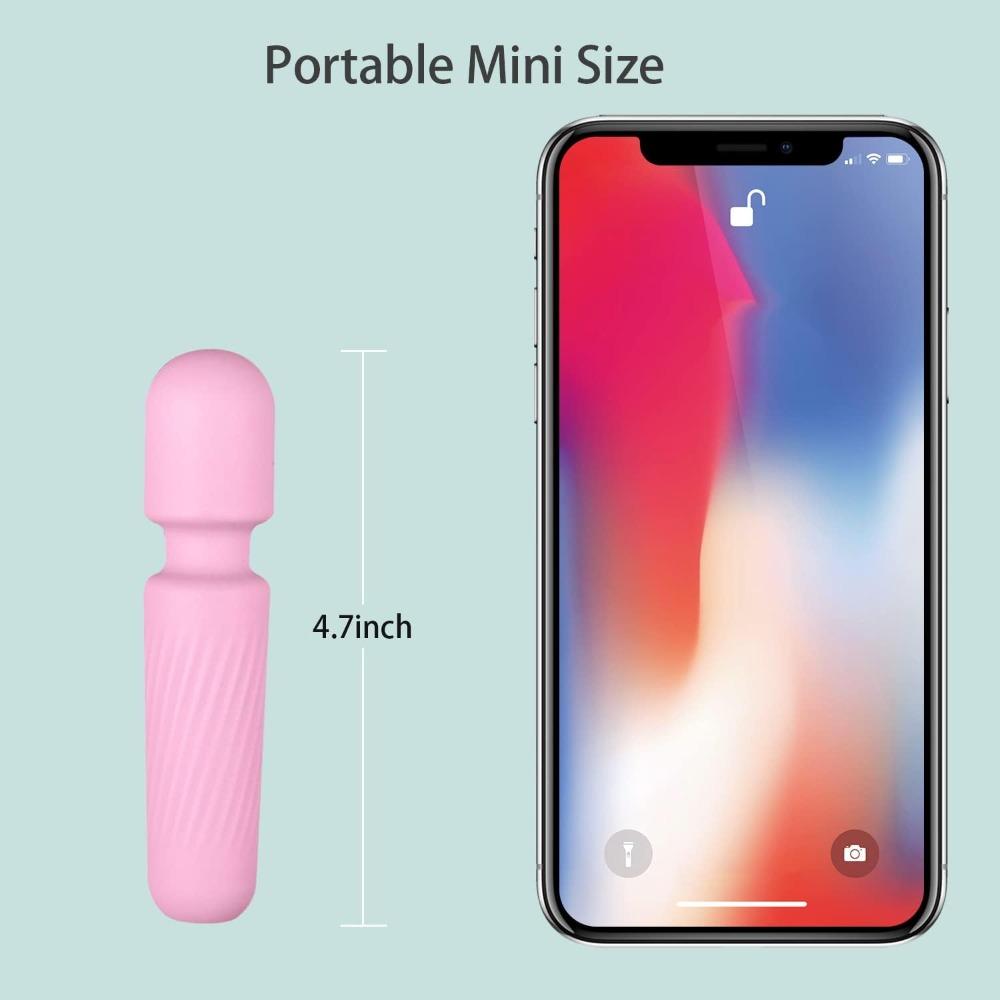 Мини AV вибратор для женщин Вибратор для точки G Стимулятор клитора Массажер для сосков Взрослая секс-игрушка Волшебная палочка Дилдо Женский мастурбатор