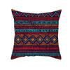 New Bohemian Colorful Geometric Pattern Short Plush Pillowcase Ethnic Style Retro Pillowcase Cushion