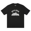 Palace Skyline T-Shirt Black Unisex Tops P26TS153