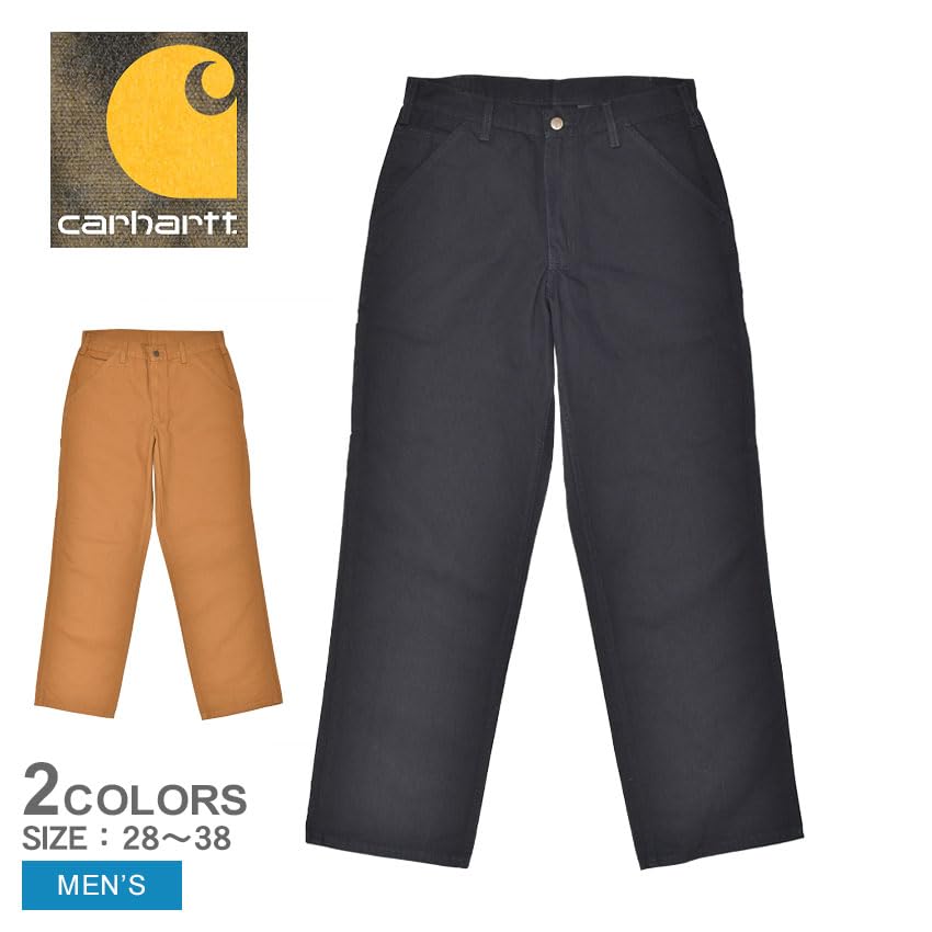 Рабочие штаны-комбинезон Carhartt Loose Straight Washed Duck B11 Мужские Коричневые Размер 30 Внутренний шов 32 дюйма B11