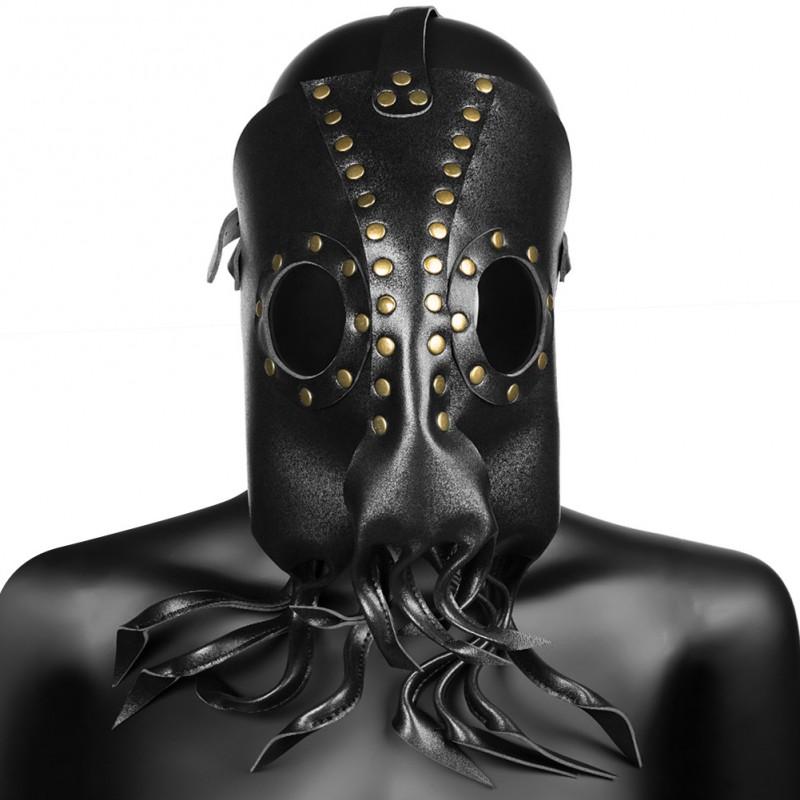 Steampunk Octopus Devil Mask Halloween Costume Party Cosplay Horror Theme Adult Kids