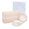 JILL STUART Cup Saucer Set of Wedding Made In Gift Wrapped Set, 200cc, Pink, 2, Stylish, Cute, Gift, Present, Tea, Coffee, Japan, Boxed, 51852-23116AZ