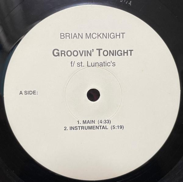 12inch Record BRIAN MCKNIGHT - Groovin' Tonight / Don't Know Where AE44131 Not On Label Japan Rap & Hip-Hop/R&B Used