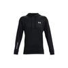 Solid Color Drawstring Pullover Hoodie Long Sleeve Men Tops Black 1366259-001