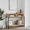 VidaXL Console Table Sonoma Oak 100x30.5x75 Cm Engineered Wood 833389