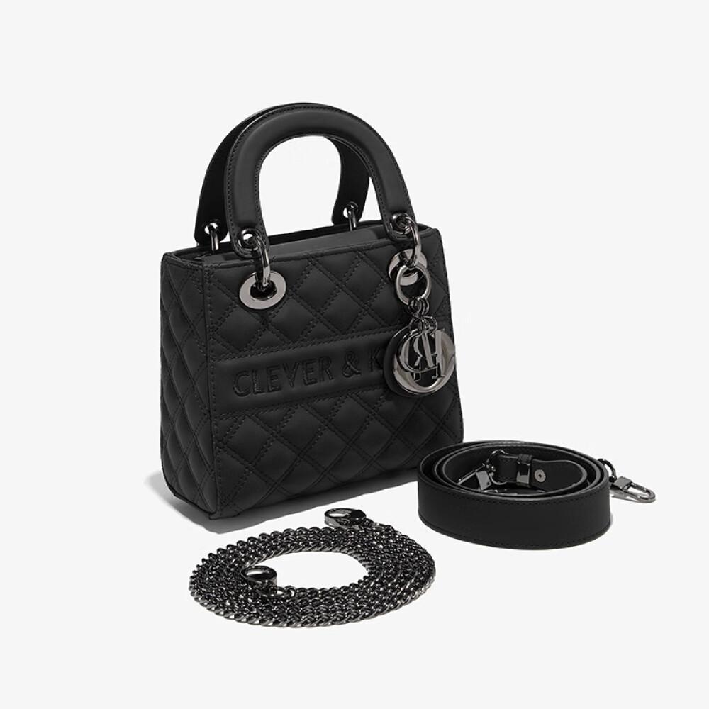 Женская сумка, новая роскошная сумка принцессы, женская сумка через плечо, черная, длина 17 см, ширина 8,5 см, высота 15 см