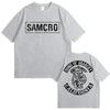 Sons of Anarchy SAMCRO Men T-shirt Luxury Brand Fashion Big Top Casual Short Sleeve Streetwear New Arrival Tee S-4XL#Color(3)